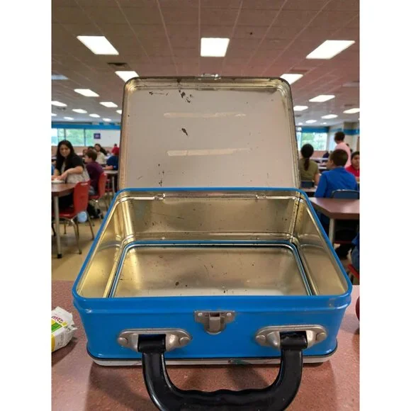 Vintage 2000 Retro Historic US Route 66 Metal Lunchbox Nostalgic Americana Colle - Picture 9 of 11